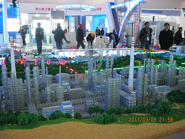 肇东市工业模型